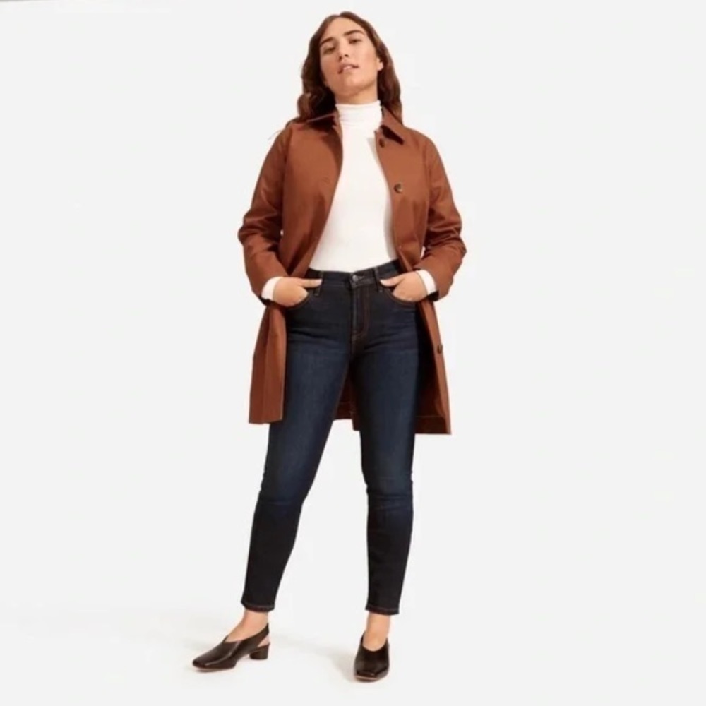Everlane | The Mid-rise Skinny Ankle in‎ Deep Blue